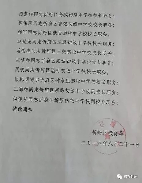 嵊泗县教育局人事任命揭晓，开启教育发展新篇章